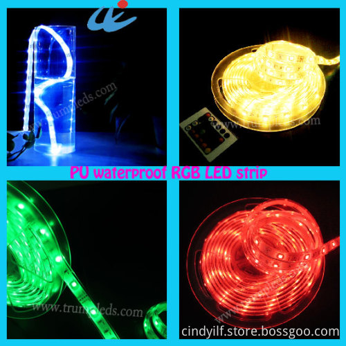 2012 PU Whole waterproof SMD 5050 LED strip lighting